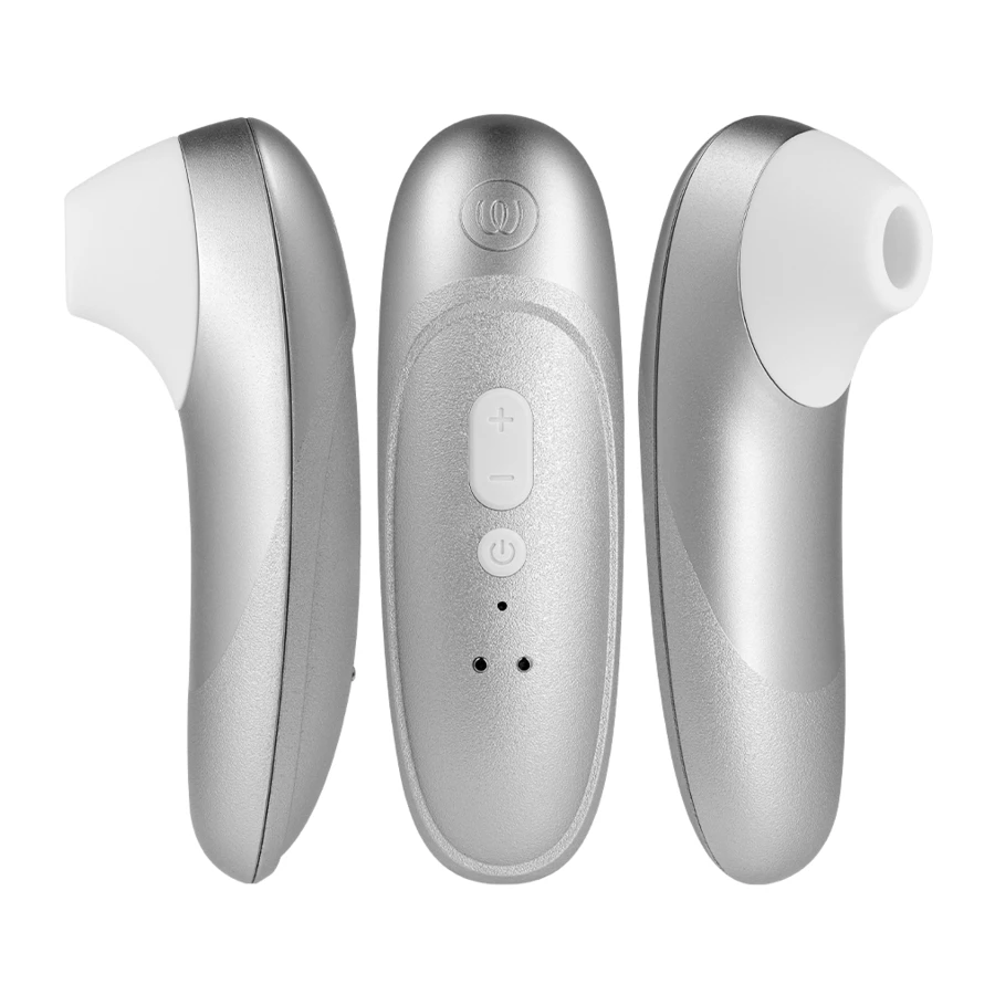 WOMANIZER - PRO VIBRANT CLITORAL STIMULATOR SILVER GREY
